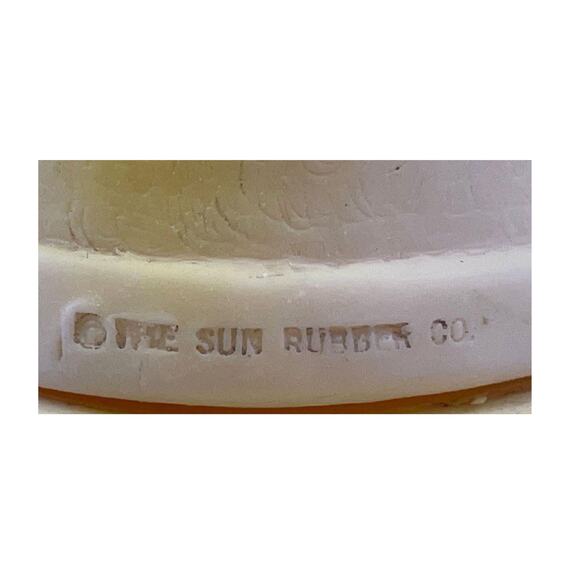 Yellow Sun Rubber Squeak Poodle Variant Ruth E Newton, 1960s - Picture 4 of 10